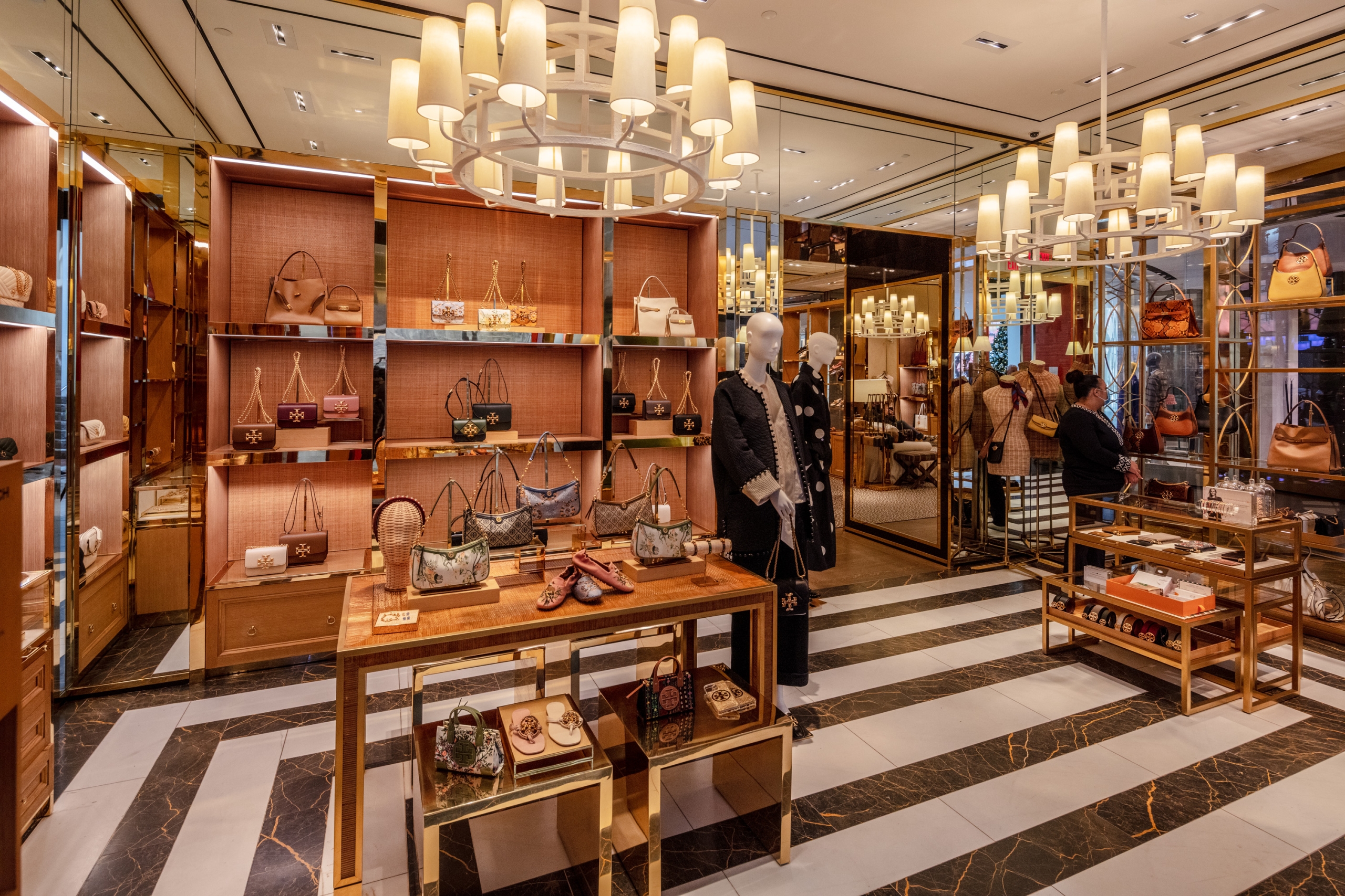 Tory Burch store interior